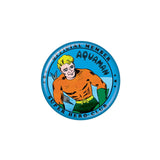 Aquaman Superhero Club Member Button