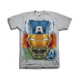 Avengers Faces Mens T-Shirt