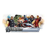 Avengers Giant Wall Decal With Alphabet
