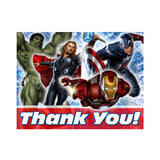 Avengers Party Thank You Notes