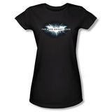 Batman Dark Knight Rises Movie Logo Juniors T-Shirt