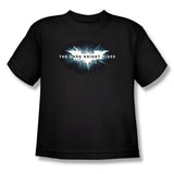 Batman Dark Knight Rises Movie Logo Youth T-Shirt