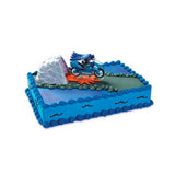 Batman Batcycle And Cave Cake Topper Kit