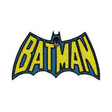 Batman Cape Logo Embroidered Iron-On Patch