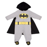 Batman Costume Footed Coverall With Cape