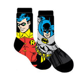 Batman And Robin 2-Pack Mens Socks