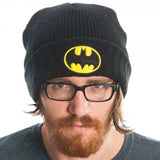 Batman Black Cuffed Knit Beanie