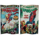 Amazing Spiderman 6 Ft Tall Canvas Room Divider